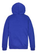 Thumbnail Sweat en coton régénératif bleu à imprimé, coupe droite et col à capuche - Image 2