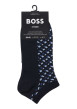 Thumbnail Lot de 2 paires de socquettes en coton mélangé bleues unies et à motifs - Image 3