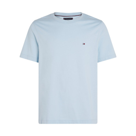 T-shirt en coton régénératif ciel uni avec une...