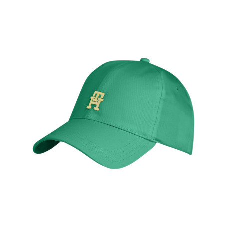 Casquette en coton biologique verte avec...