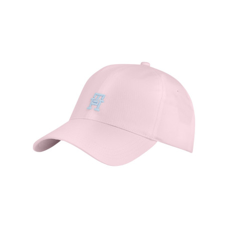 Casquette en coton biologique rose avec...