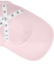 Thumbnail Casquette en coton biologique rose avec monogrammes ciel et fermoir à clip noir - Image 3