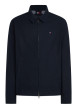 Thumbnail Blouson en better coton initiative marine uni zippé droit et col à revers