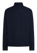 Thumbnail Blouson en better coton initiative marine uni zippé droit et col à revers - Image 2