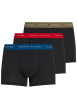 Thumbnail Lot de 3 Boxers classiques en coton régénératif noirs unis à taille élastiquée