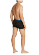 Thumbnail Lot de 3 Boxers classiques en coton régénératif noirs unis à taille élastiquée - Image 2