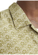 Thumbnail Chemise tilleul imprimé avec une coupe droite à col français - Image 6