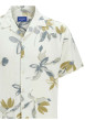 Thumbnail Chemise écrue à imprimé floral avec un col cubain et une coupe droite - Image 2