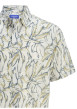 Thumbnail Chemise en coton écrue à motif floral avec une coupe loose et un col à revers - Image 2