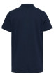 Thumbnail Polo en coton régénératif marine uni droit avec un col boutonné - Image 2