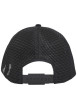 Thumbnail Casquette en coton biologique noire unie trucker avec fermeture snapback - Image 2