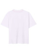 Thumbnail T-shirt en coton blanc à motif camouflage, coupe droite et col rond - Image 2