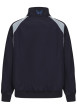 Thumbnail Veste bleue marine uni à col montant avec le nom de la marque - Image 2