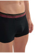 Thumbnail Lot de 3 boxers à coupe classique en coton noir uni avec logo - Image 7