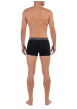 Thumbnail Lot de 3 boxers à coupe classique en coton noir uni avec logo - Image 9