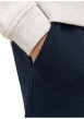 Thumbnail Short jogging en coton mélangé marine avec logo imprimé en rouge et blanc - Image 7