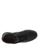 Thumbnail Sneakers noires à talon plat avec logos blancs et lacets plats - Image 4