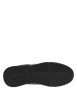 Thumbnail Sneakers noires à talon plat avec logos blancs et lacets plats - Image 5