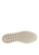 Thumbnail Tennis en cuir blanches et bleues à semelle translucide avec logos dorés - Image 5