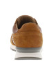 Thumbnail Sneakers en cuir brun à talon plat et à lacets plats et trous d'aération carrés - Image 6