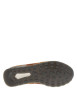 Thumbnail Sneakers en cuir brun à talon plat et à lacets plats et trous d'aération carrés - Image 5