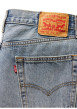 Thumbnail Jean 565 en coton bleu ciel légèrement délavé avec une coupe ample - Image 6