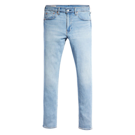 Jean 512 en coton bleu stone uni avec une coupe...