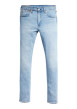 Thumbnail Jean 512 en coton bleu stone uni avec une coupe slim fit et une taille mi-haute