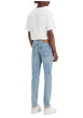 Thumbnail Jean 512 en coton bleu stone uni avec une coupe slim fit et une taille mi-haute - Image 2