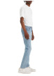 Thumbnail Jean 512 en coton bleu stone uni avec une coupe slim fit et une taille mi-haute - Image 5