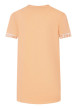 Thumbnail T-shirt pêche uni avec une coupe droite à col rond et des manches courtes - Image 2
