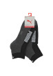 Thumbnail Lot de 2 paires de chaussettes basses en coton mélangé bicolores avec le logo