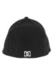 Thumbnail Casquette strapback en coton noire unie avec le logo brodé à l'avant - Image 2