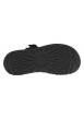 Thumbnail Mules en cuir noires à semelle crantée avec une bande auto-agrippante - Image 5