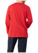 Thumbnail Pyjama long en coton bicolore avec une coupe droite et un col tunisien - Image 2