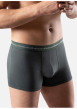 Thumbnail Lot de 3 boxers classiques en coton tricolores unis avec le nom de la marque - Image 2
