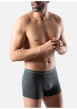 Thumbnail Lot de 3 boxers classiques en coton tricolores unis avec le nom de la marque - Image 3