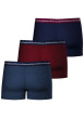 Thumbnail Lot de 3 boxers classiques en coton bicolores à petits motifs - Image 3