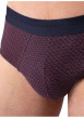 Thumbnail Lot de 3 slips en coton bicolores à motifs avec le nom de la marque - Image 5