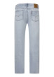Thumbnail Jean 555 en coton bleu stone uni avec une coupe ample droite - Image 2