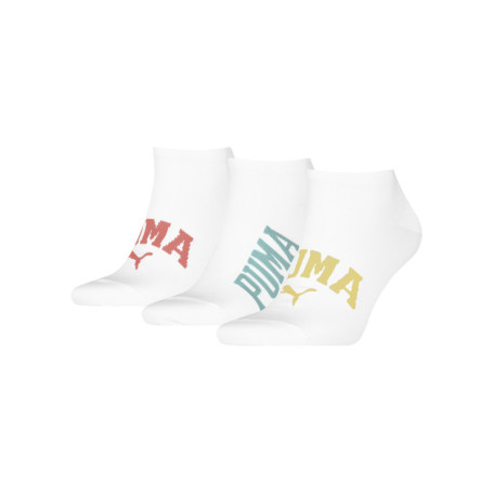 Lot de 3 paires de chaussettes basses blanches...