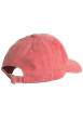 Thumbnail Casquette rouge unie avec logo iconique brodé sur le devant - Image 3