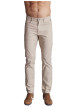 Thumbnail Jean 5 poches en coton sable uni mi-haut avec une coupe regular fit