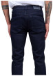 Thumbnail Jean 5 poches indigo en coton avec logo tricolore brodé et une coupe slim - Image 3