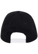Thumbnail Casquette en coton noire unie avec une fermeture ajustable à l'arrière - Image 5