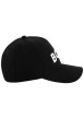 Thumbnail Casquette en coton noire unie avec une fermeture ajustable à l'arrière - Image 6