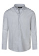 Thumbnail Chemise en coton blanche à minis motifs avec une coupe regular fit