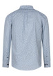 Thumbnail Chemise en coton blanche à minis motifs avec un col américain - Image 2