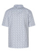 Thumbnail Chemise à manches courtes en coton mélangé blanche liberty à coupe regular fit - Image 2