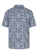 Thumbnail Chemise en coton bleue imprimée à coupe regular fit avec un aspect gaze de coton - Image 2